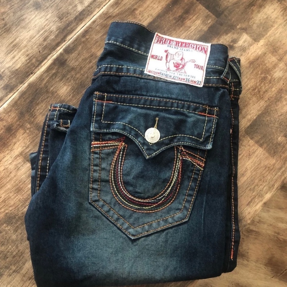 Men’s True Religion Jeans 36 in waist (2 pairs)